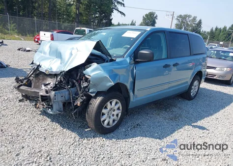 2008 Chrysler Town & Country Lx из США, поврежденный, VIN 2A8HR44H78R129069